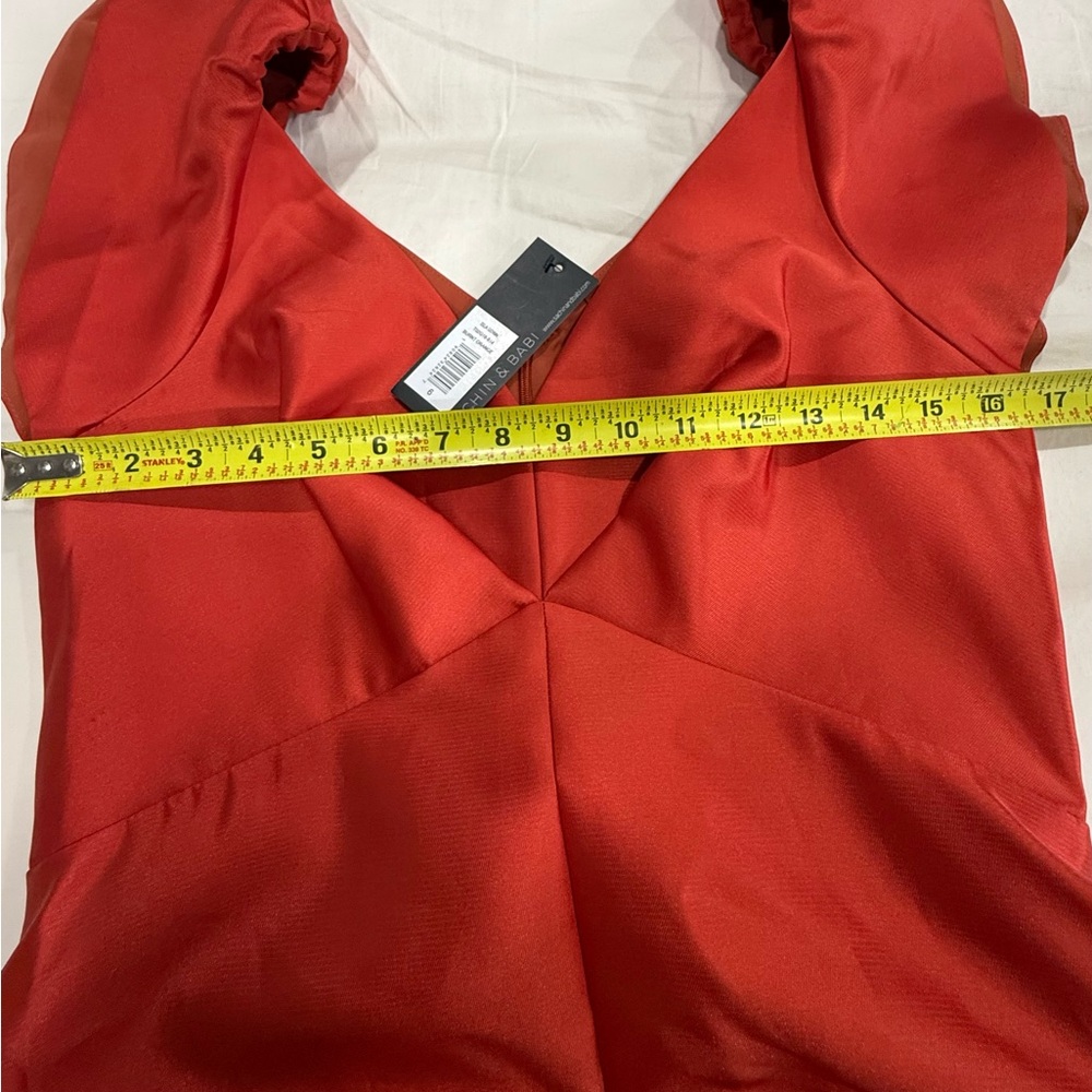 Sachin + Babi Vibrant Red Maxi Dress - Picture 13 of 13